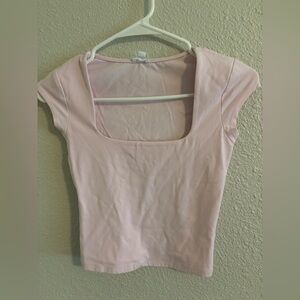 Garage Light Pink Crop Top